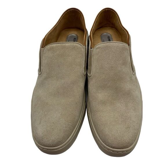 Kenneth Cole Liam Suede Slip-On Sneaker Khaki/Brown Men’s Size 12 - Picture 3 of 10